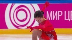 Аделия Петросян. Произвольная программа. Кубок России по фигурному катанию 2020/21