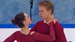 Екатерина Андреева — Иван Десятов. Произвольный танец. Кубок России по фигурному катанию 2020/21