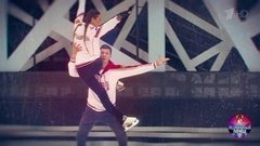 Ольга Бузова и Дмитрий Соловьев. Тренировка. Ледниковый период 2020. Фрагмент