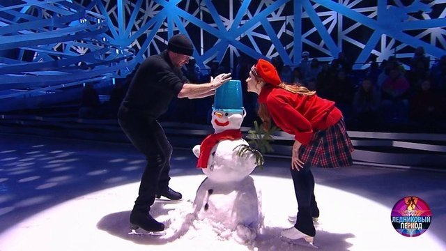 Регина Тодоренко и Роман Костомаров — «The Winter». Ледниковый период 2020. Фрагмент