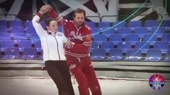 Дмитрий Сычев и Мария Петрова. Тренировка. Ледниковый период 2020. Фрагмент