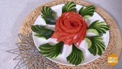 Овощная тарелка: просто красота! Доброе утро. Фрагмент 