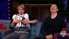 Актеры Егор Бероев и Иван Мулин о сериале "Перевал Дятлова". Вечерний Ургант.
