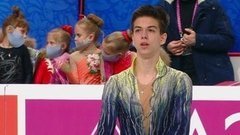Петр Гуменник. Короткая программа. Мужчины. Чемпионат России по фигурному катанию 2021
