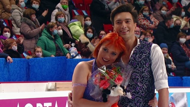 Тиффани Загорски — Джонатан Гурейро. Ритм-танец. Чемпионат России по фигурному катанию 2021