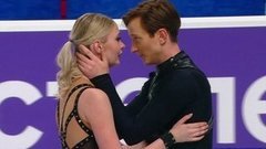 Анастасия Скопцова — Кирилл Алешин. Произвольный танец. Чемпионат России по фигурному катанию 2021