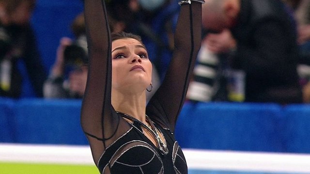 Софья Самодурова. Короткая программа. Чемпионат России по фигурному катанию 2021