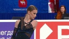 Майя Хромых. Короткая программа. Чемпионат России по фигурному катанию 2021
