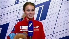 Анна Щербакова: "Несмотря на глупую ошибку, я довольна"