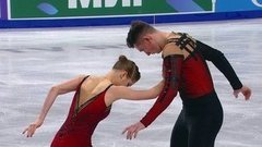 Анастасия Мишина — Александр Галлямов. Произвольная программа. Чемпионат России по фигурному катанию 2021
