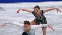 Ясмина Кадырова — Иван Бальченко. Произвольная программа. Чемпионат России по фигурному катанию 2021