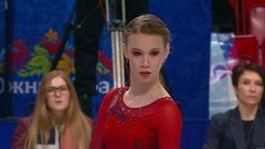 Майя Хромых. Произвольная программа. Чемпионат России по фигурному катанию 2021