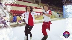 Ольга Бузова и Дмитрий Соловьев. Тренировка. Ледниковый период 2020. Фрагмент