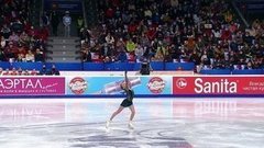 Дарья Усачева. Произвольная программа. Чемпионат России по фигурному катанию 2021