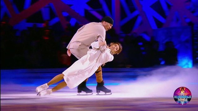 Регина Тодоренко и Роман Костомаров — «Тропы». Ледниковый период 2020. Фрагмент