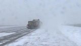 В Татарстане из-за мощнейшего снегопада было ограничено движение на федеральной трассе «Волга»