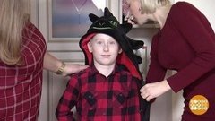 Новый год — в пижаме? Почему бы и нет! Доброе утро. Фрагмент 