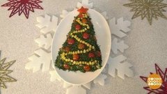 Оливье + елочка. Доброе утро. Фрагмент 