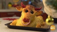 Запекаем картофельного бычка. Доброе утро. Фрагмент 