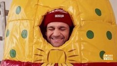 Дмитрий Миллер в роли матрешки. Доброе утро. Фрагмент 