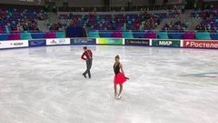 Ирина Хавронина — Дарио Чиризано. Ритм-танец. Первенство России по фигурному катанию среди юниоров 2021