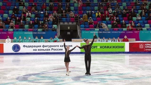 Короткая программа. Пары. Первенство России по фигурному катанию среди юниоров 2021