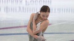Софья Самоделкина. Произвольная программа. Первенство России по фигурному катанию среди юниоров 2021