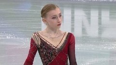 Софья Муравьева. Произвольная программа. Первенство России по фигурному катанию среди юниоров 2021