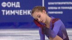 Софья Акатьева. Произвольная программа. Первенство России по фигурному катанию среди юниоров 2021