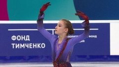 Произвольная программа. Девушки. Первенство России по фигурному катанию среди юниоров 2021