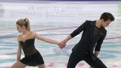 Ксения Ахантьева — Валерий Колесов. Произвольная программа. Первенство России по фигурному катанию среди юниоров 2021