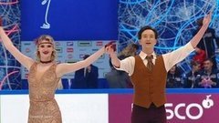 Анастасия Скопцова — Кирилл Алешин. Ритм-танец. Кубок Первого канала по фигурному катанию 2021