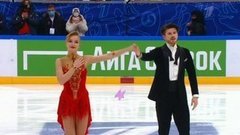 Александра Степанова — Иван Букин. Ритм-танец. Кубок Первого канала по фигурному катанию 2021