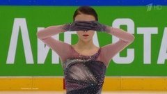 Анна Щербакова. Произвольная программа. Кубок Первого канала по фигурному катанию 2021