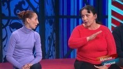 «А как ты хотела? Ты не смогла – я могу!» - бывшая и нынешняя жена выясняют отношения в студии. Мужское / Женское. Фрагмент