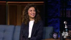 Актриса Равшана Куркова о сериале "За первого встречного". Вечерний Ургант