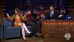 Певица Монеточка и актер Семен Трескунов о фильме "Родные". Вечерний Ургант