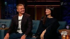 Актеры Нонна Гришаева и Владимир Сычев о фильме "Спасите Колю!". Вечерний Ургант 