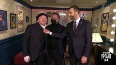 Леонид Ярмольник и Николай Фоменко поздравляют россиян с праздниками. Пролог. Вечерний Ургант