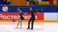 Юлия Артемьева —Михаил Назарычев. Пары. Финал Кубка России по фигурному катанию 2020/21