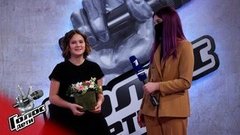 «Мне интересно поработать вместе с Егором Кридом». Елизавета Трофимова. Интервью после Слепых прослушиваний. Голос.Дети-8