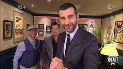 Ефим Шифрин поднимает Митю на руки. Пролог. Вечерний Ургант