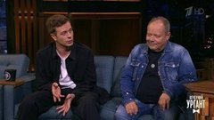 Актер Алексей Маклаков и Тихон Жизневский о фильме "Майор Гром: Чумной Доктор". Вечерний Ургант