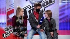 «У нас нет обиды на Светлану Лободу». Варвара Бутко и Андрей Аверин. Интервью после Поединков. Голос.Дети-8