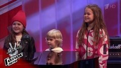 «Самые маленькие, но и самые ответственные», — перед Поединком Елизаветы Рогозиной, Мирона Проворова и Сафины Шафигулиной. Голос.Дети-8. Фрагмент