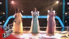 Юлия Гаврилова, Милана Компаниченко и Анна Качуровская. «Dusk Till Dawn», «Ой, со вечора, с полуночи»