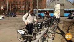 Москва открывает велосезон. Доброе утро. Фрагмент 