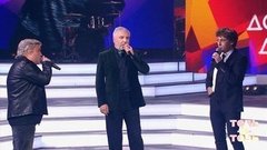 Три Сосо Павлиашвили на одной сцене! Сюрприз для зрителей и членов жюри. Точь-в-точь. Пятый сезон. Фрагмент