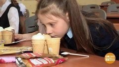 Мороженое. Почему не тает? Доброе утро. Фрагмент 