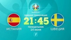 Испания — Швеция. Чемпионат Европы по футболу 2020 UEFA. Анонс